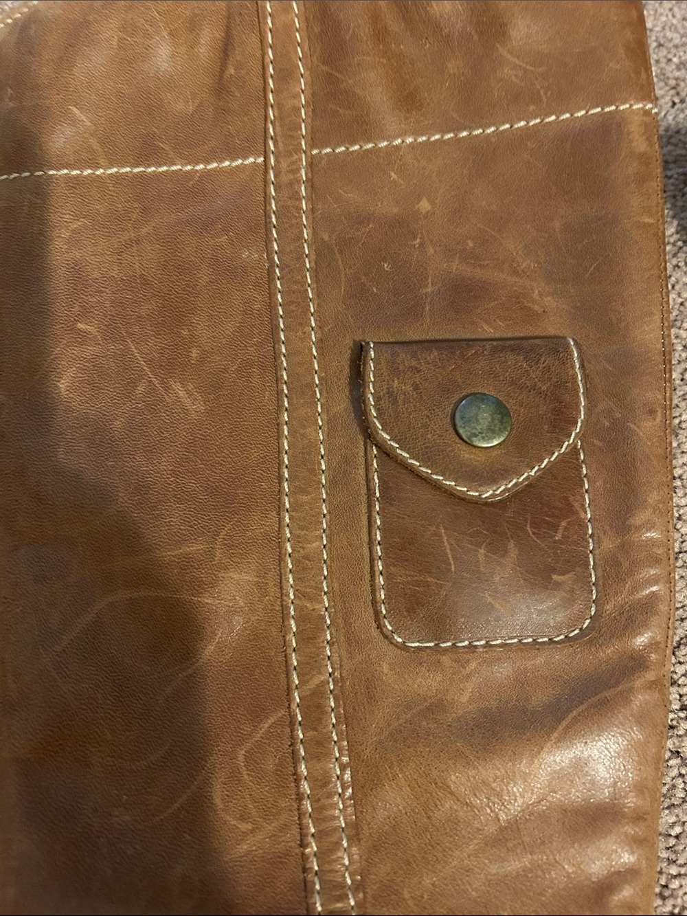 Women’s Tall Brown Leather Zip Riding Boots - Picture 2 of 7